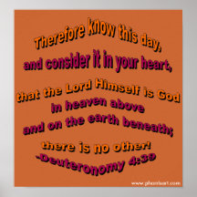 The Lord Is God Poster