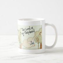 the lord is my shepard kids christian coffee mug