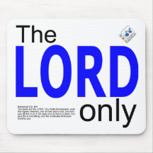 The Lord Only from Nehemiah 9:6 Mouse Pad