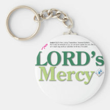 the LORDs mercy Keychains