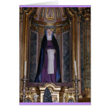 THE MADONNA GREETING CARD