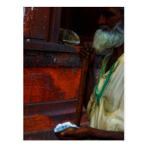 the MAN of DEEPER THOUGHTS Postcard