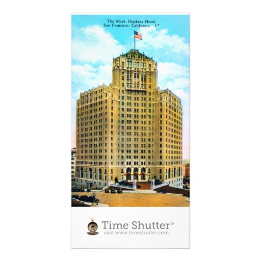 The Mark Hopkins Hotel Personalized Photo Card