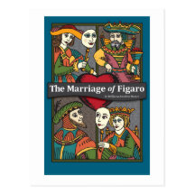 The Marriage of Figaro, Opera Post Card