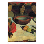 The Meal - Paul Gauguin Greeting Card