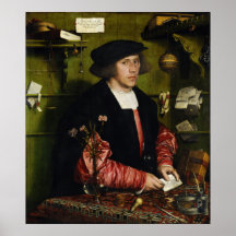 The Merchant Georg Gisze Hans Holbein the Younger Print