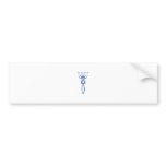 The Messianic Jewish Seal of Jerusalem bumper stickers