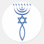 The Messianic Jewish Seal of Jerusalem Stickers