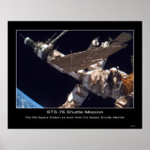 The Mir Space Station Posters