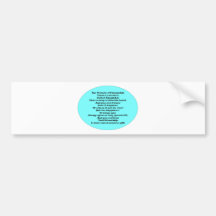 The Miracle of Friendship Bumper Stickers