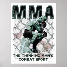 The MMA Thinker Poster