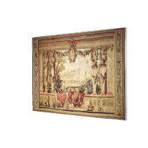 The Month of November/ Chateau of Blois Gallery Wrap Canvas