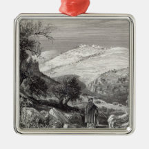The Mount of Olives, from Mount Zion Christmas Ornaments