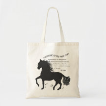 The Music of The Paso Fino Tote Bag