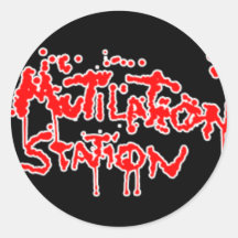 The Mutilation Station Stickers