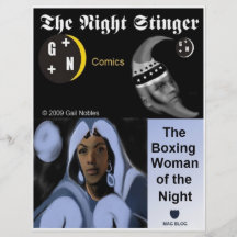 The Night Stinger Cover Flyers