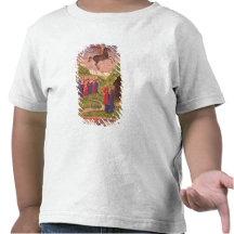 The nine Muses playing instruments T-shirt