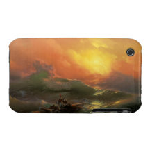 The ninth wave Ivan Aivasovsky seascape waterscape iPhone 3 Case-Mate Case