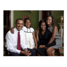 The Obamas Postcard