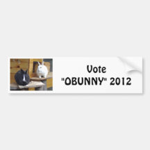 The "OBunny" Camp Bumper Sticker