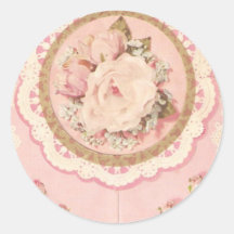 the old flower stickers