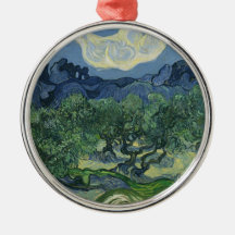 The Olive Trees - Van Gogh Christmas Tree Ornaments