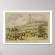 The Opening of the Great Exhibition, May 1st 1851, Poster
