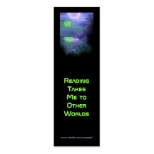 The Other World's Sky bookmark Business Card Template