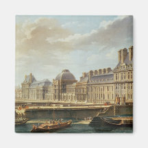 The Palace and Garden of the Tuileries, 1757 Magnets