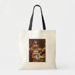 The Path - Keeshond (F) Tote Bags