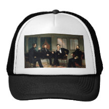 The Peacemakers with Abraham Lincoln Trucker Hats
