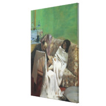The Pedicure, 1873 Gallery Wrapped Canvas