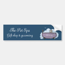 The Pet Spa Bumper Sticker