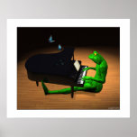 The Piano Player Print