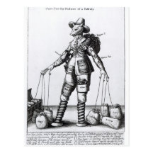 The Picture of Pattenty', c.1641-50 Post Cards