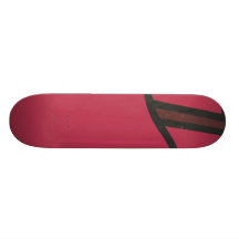 The pink cherry skate board deck