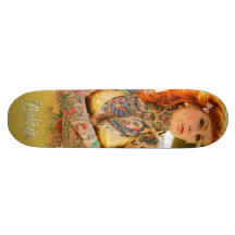 The Pixeleye - Katy Gold Skateboard Deck