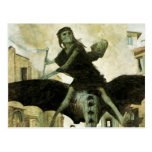 The Plague by Arnold Bocklin Post Card