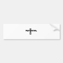The Potential Dead Bumper Sticker
