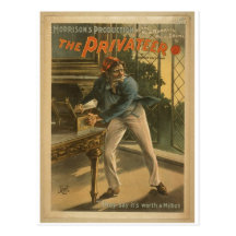 The Privateer, 'They say it's Worth a Million' Postcard