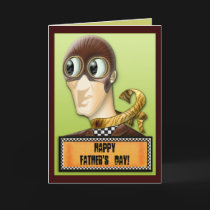 The Race Driver (Father's Day card) cards