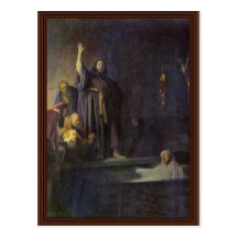 The Raising Of Lazarus. By Rembrandt Van Rijn Post Cards