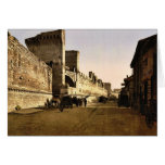 The ramparts, Avignon, Provence, France classic Ph Greeting Card