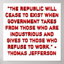 “The republic will cease to exist when Governme... Posters