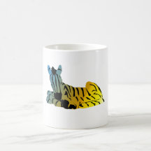 " The resting zebra " Mug