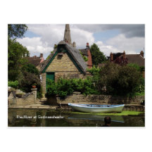 The River at Godmanchester Post Card