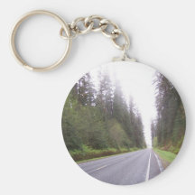 The Road to Forks, WA Keychains