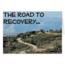 The road to recovery card