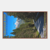 The Road to Zillergrund Rectangle Stickers