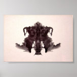 The Rorschach Test Ink Blots Plate 4 Poster